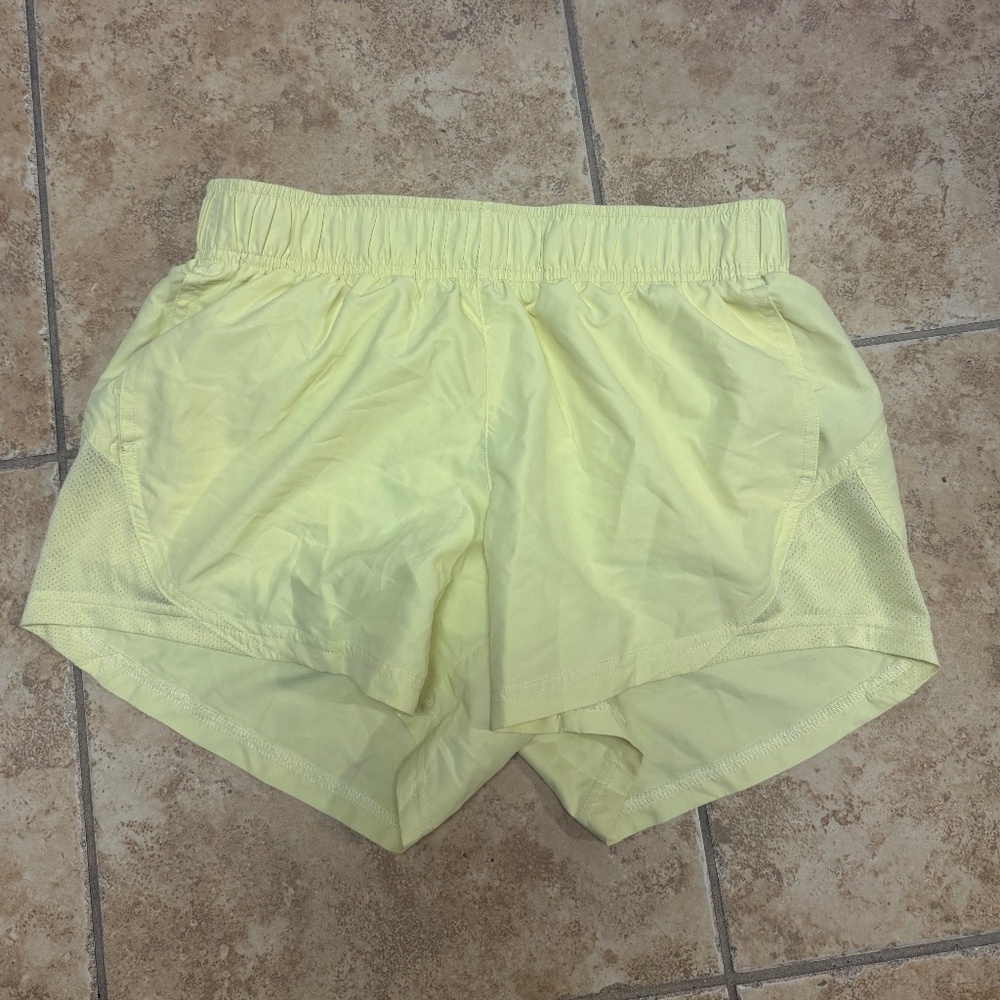 Yellow Atheltic Shorts